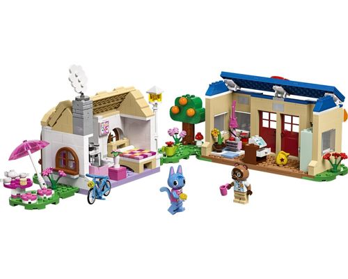 LEGO Animal Crossing - Recanto da Nook e Casa de Rosie - 535 Peças - 77050