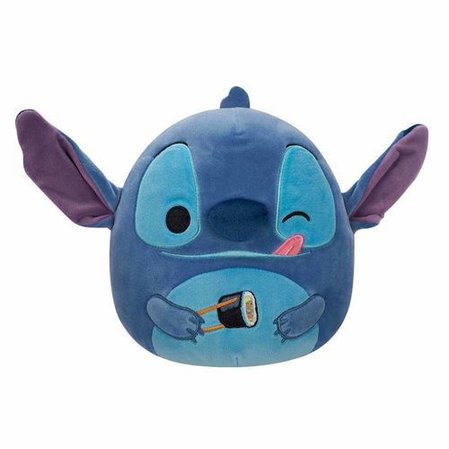 Pelúcia Squishmallows - Stitch com Sushi - Disney - Original - 20 cm - Sunny