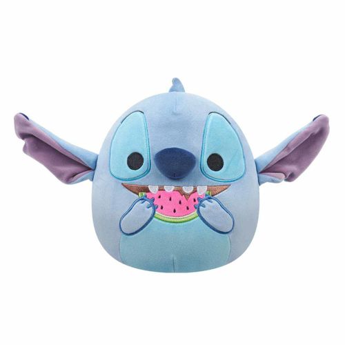 Pelúcia Squishmallows - Stitch com Melância - Disney - Original - 20 cm - Sunny