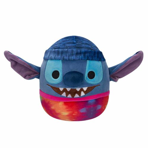Pelúcia Squishmallows - Stitch Tie Dye - Disney - Original - 20 cm - Sunny