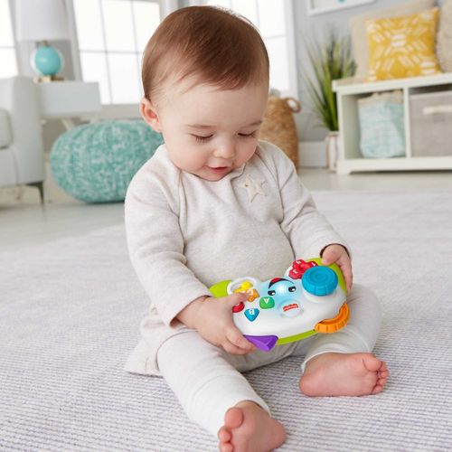 Brinquedo Interativo - Controle de Videogame - Aprender e Brincar - Luz e Som - Fisher-Price