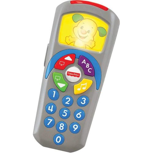 Brinquedo Interativo - Controle Remoto do Cachorrinho - Aprender e Brincar - Luz e Som - Fisher-Price