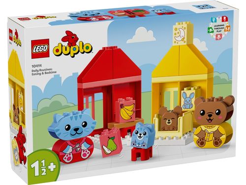 LEGO Duplo - Rotinas Diarias: Comer e Hora de Dormir - 28 Peças - 10421
