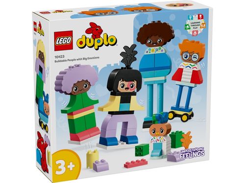LEGO Duplo - Pessoas Edificáveis com Grandes Emoções - 71 Peças - 10423