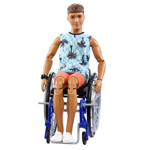 Boneco Ken Fashionista - Ken com Cadeira de Rodas - Mattel