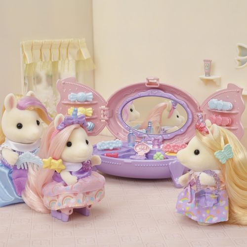 Sylvanian Families - Conjunto Penteadeira da Pônei - Epoch