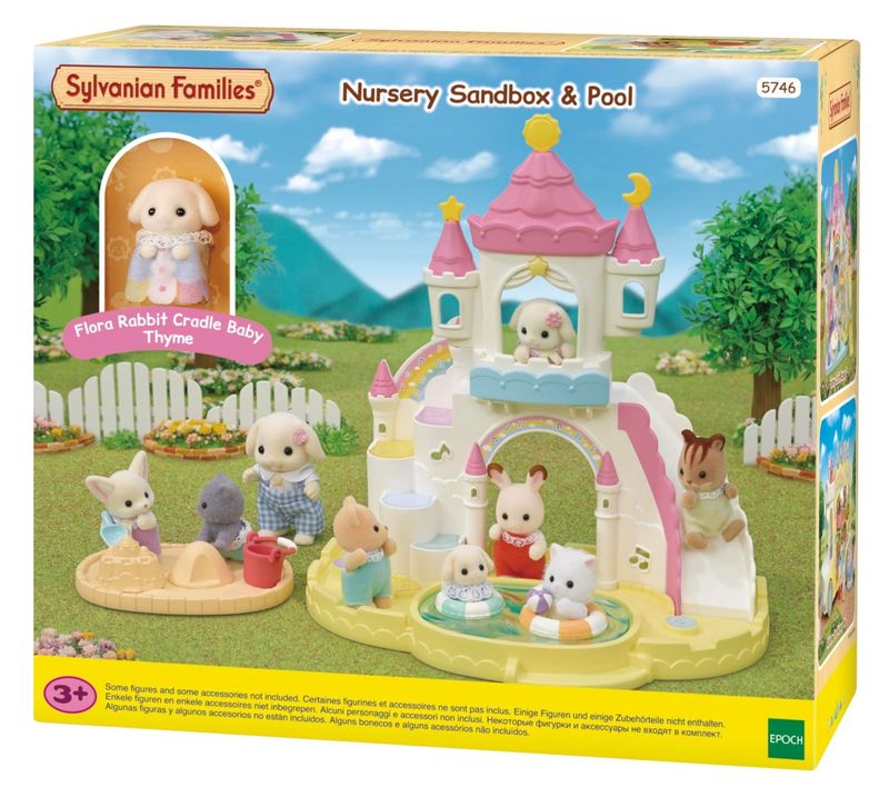 EPO5746---Sylvanian-Families---Piscina---Caixa-de-Areia-Jardim-da-Infancia---Epoch-1
