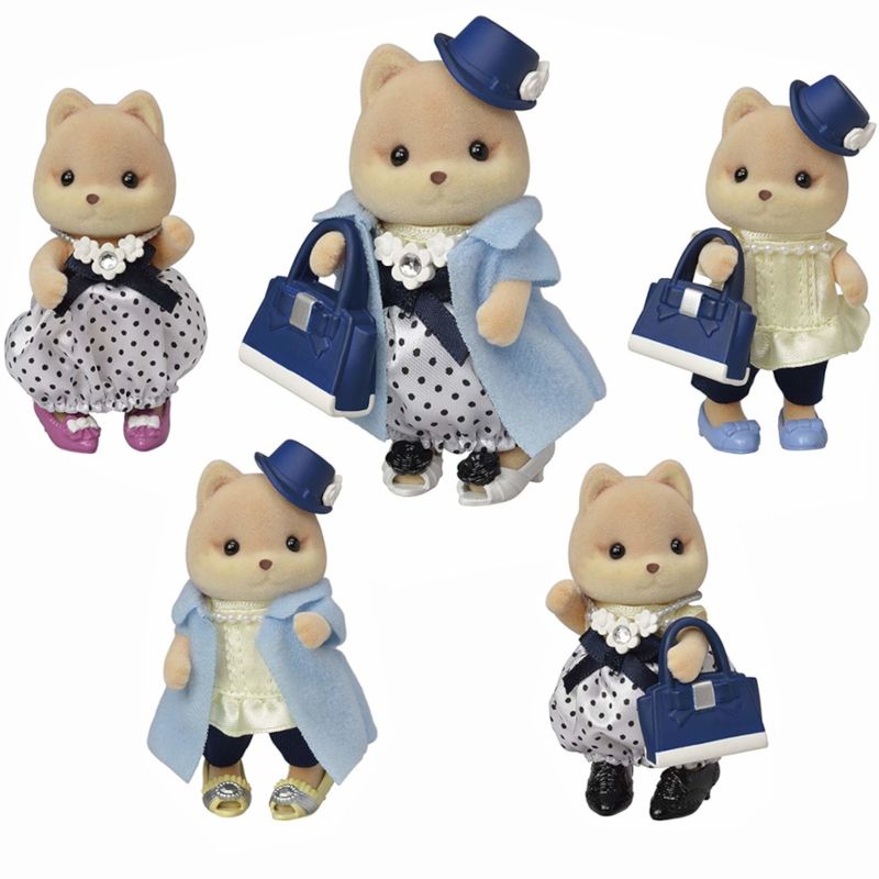 EPO5541---Sylvanian-Families---Colecao-Loja-de-Sapatos---Town-Girl-Series---Epoch-2