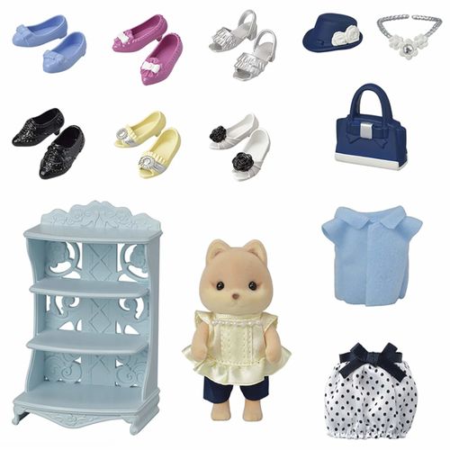 Sylvanian Families - Coleção Loja de Sapatos - Town Girl Series - Epoch