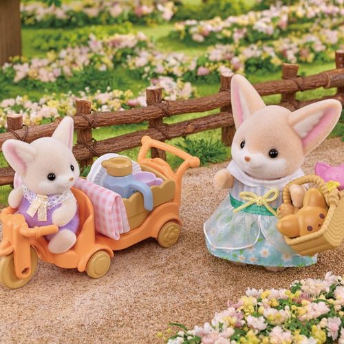 Sylvanian Families - Irmâ e Bebê Raposa-do-Deserto - Epoch