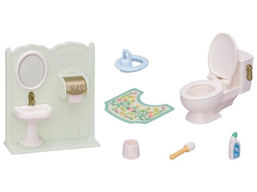 Sylvanian Families - Conjunto de Toalete - Epoch