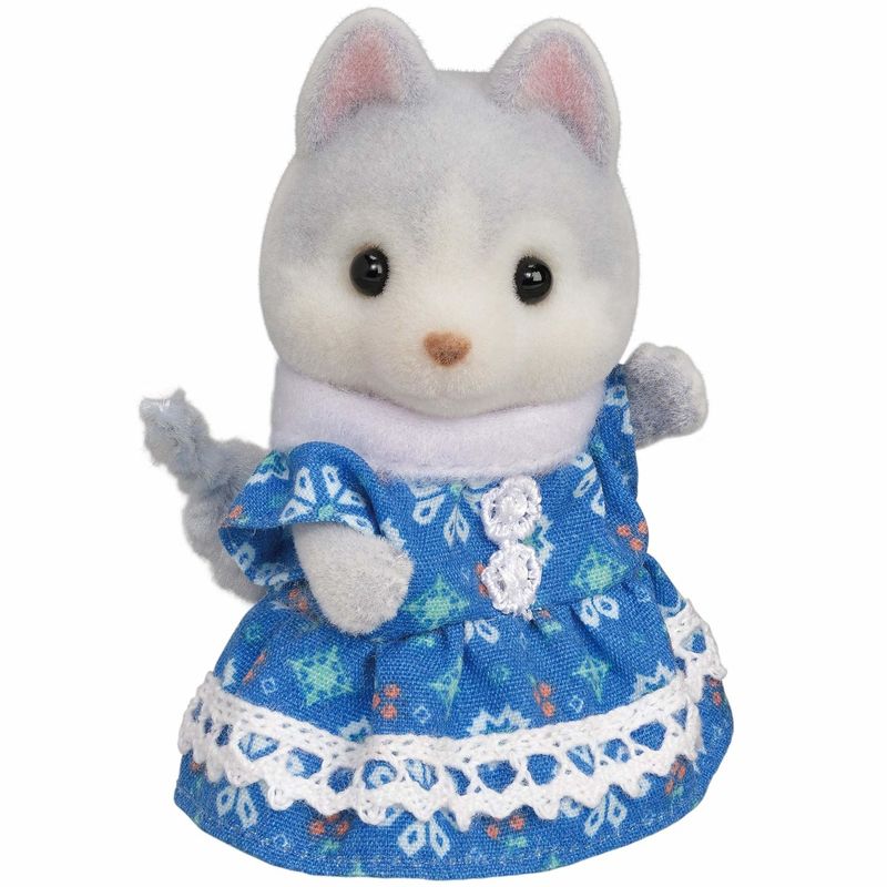 EPO5637---Sylvanian-Families---Irma-e-Irmao-Huskys---Conjunto-Bicicleta-Dupla---Epoch-5