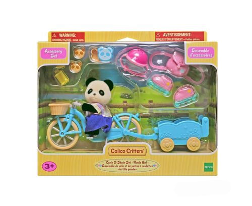 EPO5652---Sylvanian-Families---Menina-Panda---Conjunto-Bicicleta-e-Patim---Epoch-1