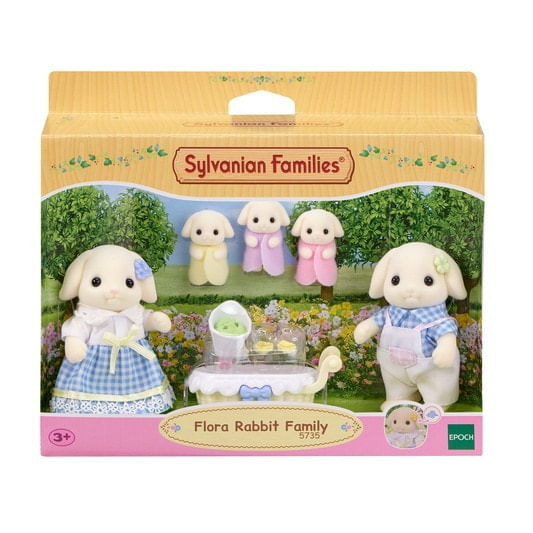 EPO5735---Sylvanian-Families---Familia-dos-Coelhos-Floral---Epoch-1