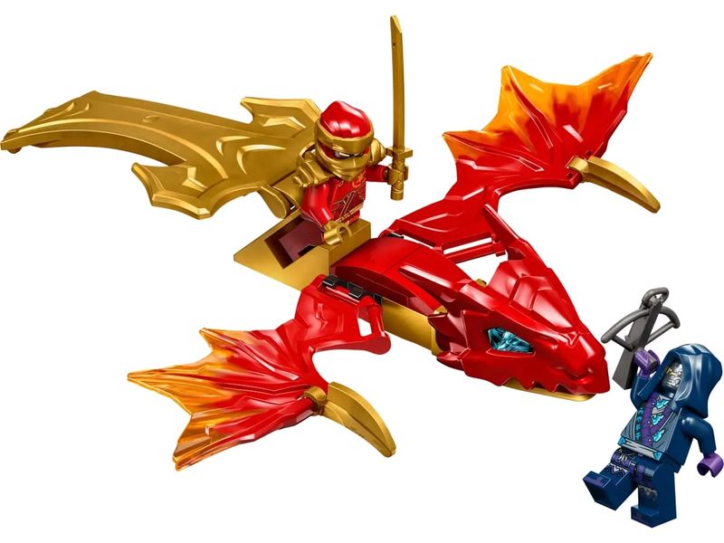 LEGO-Ninjago---Golpe-do-Dragao-Ascendente-do-Kai----26-Pecas---71801-2