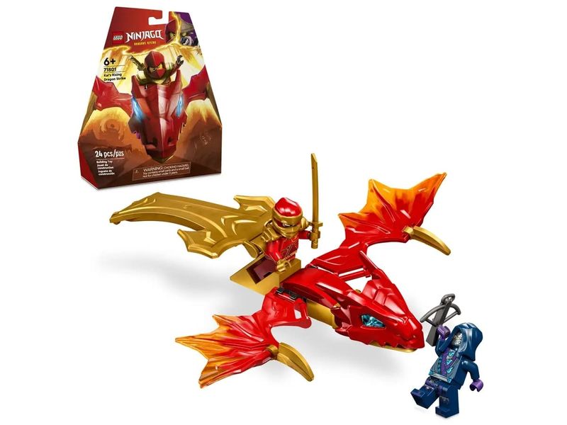 LEGO-Ninjago---Golpe-do-Dragao-Ascendente-do-Kai----26-Pecas---71801-4