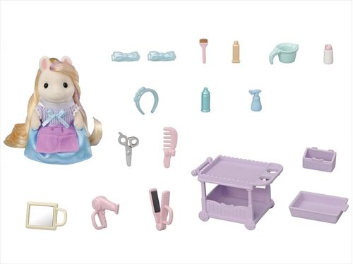 Sylvanian Families - Conjunto Cabeleireiro da Pônei - Epoch