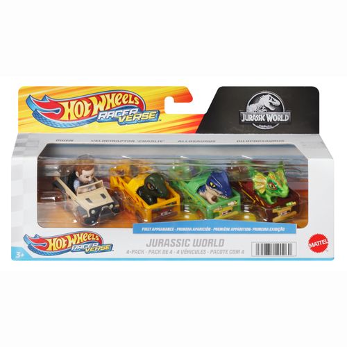 Conjunto Hot Wheels - Jurassic World - Racer Verse - Mattel