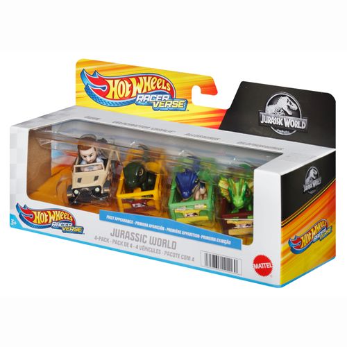 Conjunto Hot Wheels - Jurassic World - Racer Verse - Mattel