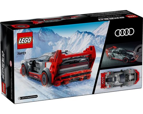 LEGO Speed Champions - Carro de corrida Audi S1 e-tron quattro 274 Peças - 76921