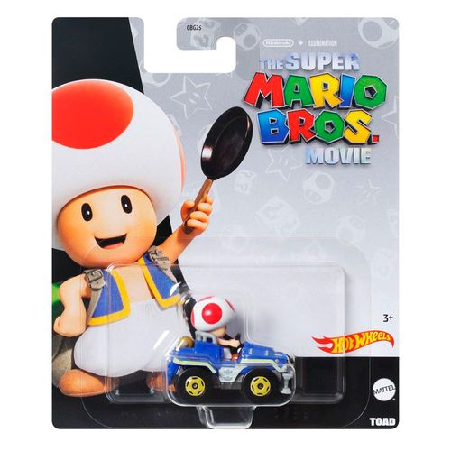 Carrinho Hot Wheels - Toad - The Super Mario Bros Movie - 1:64 - Mattel