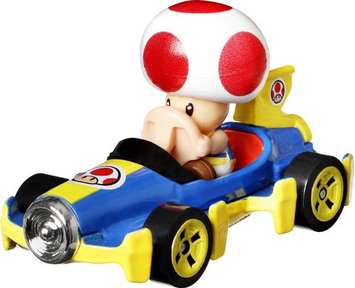 Carrinho Hot Wheels - Toad - Mario Kart -  Mach 8 - 1:64 - Mattel