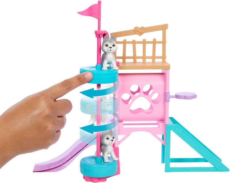 MATHRM10---Playset-Barbie-com-Boneca---Treinadora-de-Cachorrinhos---Barbie-e-Stacie---Mattel-5