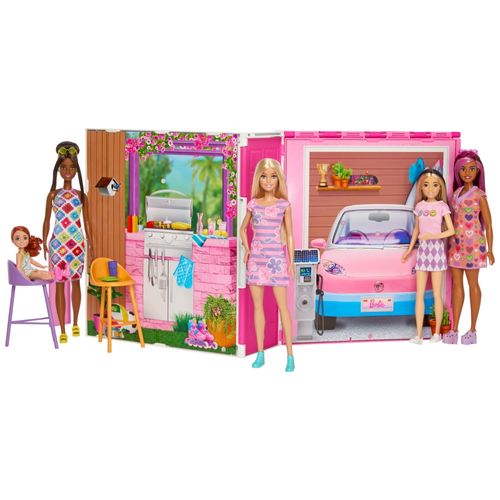 Playset Barbie com Boneca - Casa de Bonecas Glam - Mattel