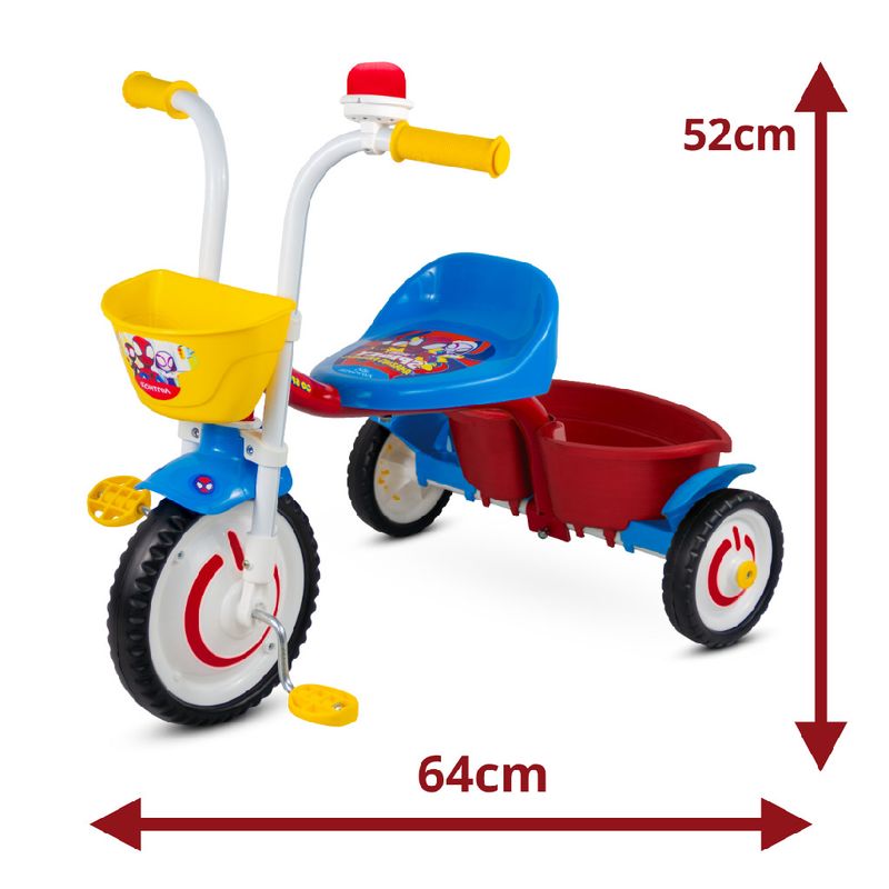 NAT100580160003---Triciclo-Infantil---Homem-Aranha-com-Cestinho---Nathor-2