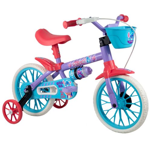 Bicicleta Infantil Aro 12 - Stitch - Nathor