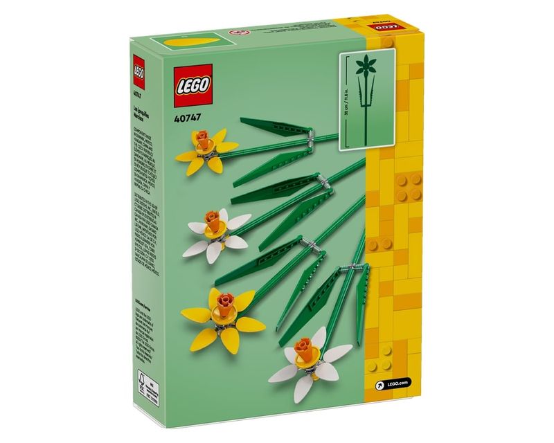 LEG40747---LEGO-Icons---Narcisos---Bottanical-Collection---216-Pecas---40747-3