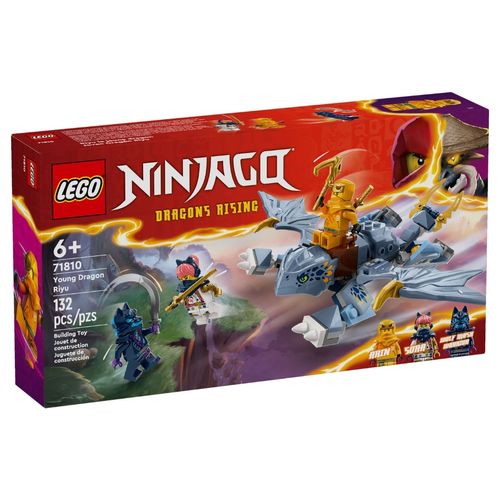 LEGO Ninjago - Jovem Dragão Riyu - 132 Peças - 71810