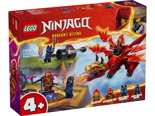 LEGO Ninjago - Batalha de Dragões na Fonte do Kai - 1190 Peças - 71815