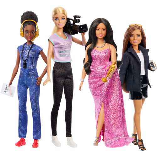 Conjunto Barbie Profissões - Mulheres do Cinema - Mattel