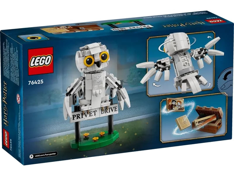 LEGO-Harry-Potter---Hedwig-na-Rua-dos-Alfeneiros-n4---337-Pecas---76425-7