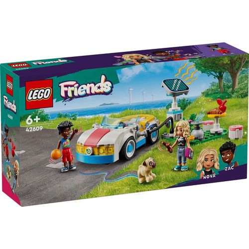 LEGO Friends - Carro Elétrico e Carregador - 170 Peças - 42609