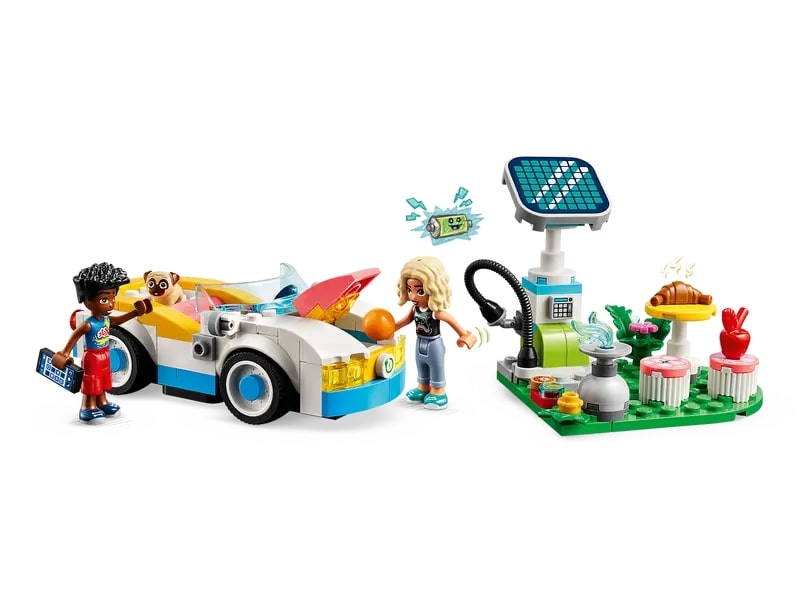 LEGO-Friends---Carro-Eletrico-e-Carregador---170-Pecas---42609-3