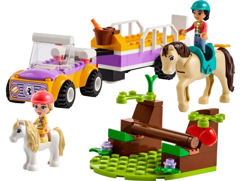 LEGO-Friends---Trailer-com-Cavalo-e-Ponei---105-Pecas---42634-2