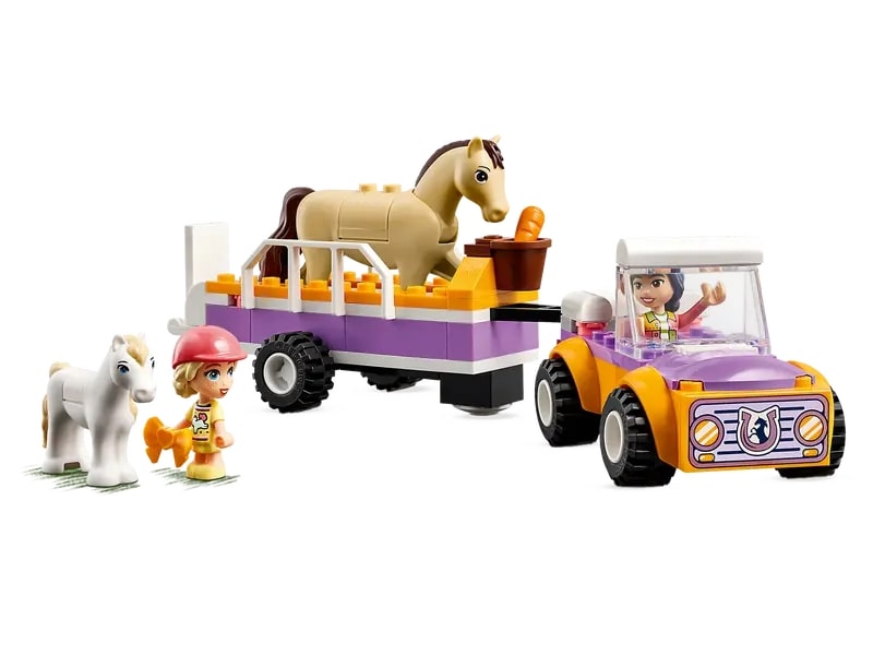 LEGO-Friends---Trailer-com-Cavalo-e-Ponei---105-Pecas---42634-3