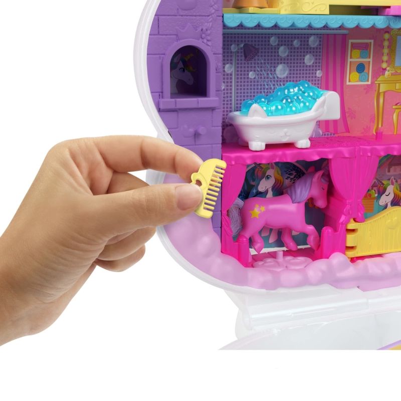 MATHKV51---Playset-Polly-Pocket---Salao-do-Unicornio-Arco-Iris---Mattel-5