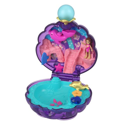 Playset Polly Pocket - Lagoa Subaquática - Sparkle Cove Adventure - Mattel