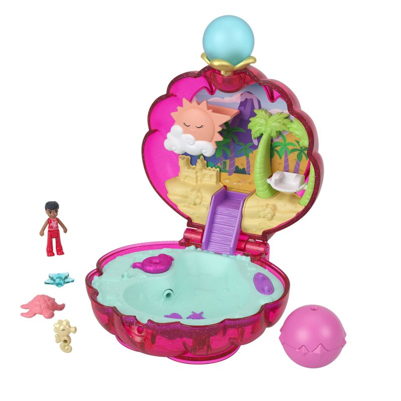 MATHKV44-HKV46---Playset-Polly-Pocket---Praia-Ensolarada---Sparkle-Cove-Adventure---Mattel-4