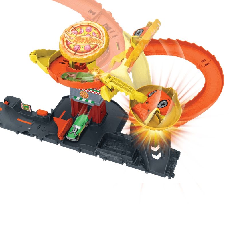 MATHTN81---Pista-Hot-Wheels-com-Carrinho---Ataque-da-Cobra-a-Pizzaria---Mattel-4