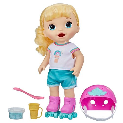 Boneca Baby Alive - Roller Skate - Loira - Hasbro