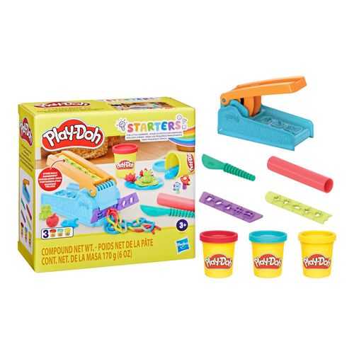 Massa de Modelar - Kit Inicial Fábrica Divertida - Play-Doh - Hasbro