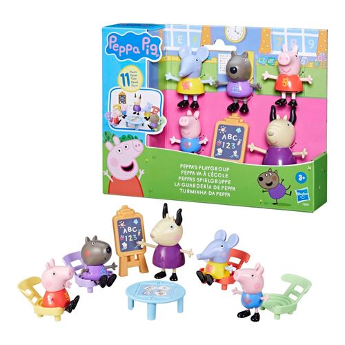 Conjunto de Mini Figuras - Turminha da Peppa - Hasbro