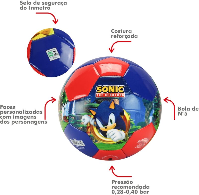 BBRS011-VERMELHO---Bola-de-Futebol---Sonic---Vermelho---BBR-Toys-3