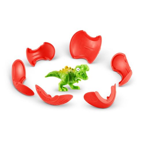Ovo Smashers - Dino Island - Batalha T-Rex - Series 1 - Vermelho - Fun