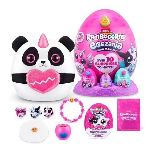 Ovo com Pelúcia Surpresa - Eggzania - Rainbocorns - Dourado - Fun