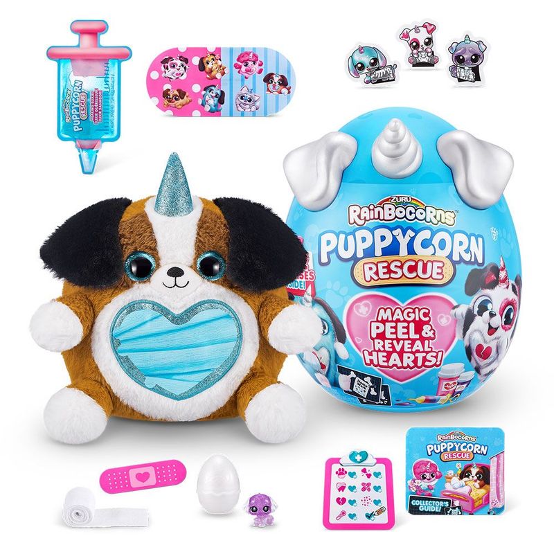 FUCF0150-2-BRANCO---Ovo-com-Pelucia-Surpresa---Puppycorn-Rescue---Rainbocorns---Branco---Fun-1
